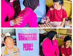 Polri Untuk Masyarakat, Kapolsek Sungai Beremas Sambangi Pasutri Menderita Sakit Menahun di Nagari Air Bangis Pasbar