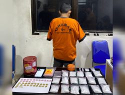 Polda Babel Tangkap Pria di Pangkalpinang Usai Simpan Sabu dan Ekstasi Dirumah