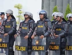 Kapolres Pamekasan Pimpin Latihan PHH dan Pembinaan Tradisi Bintara Remaja