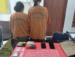 Polres Bangka Barat Amankan Dua Perempuan dengan 79 Paket Sabu di Mentok