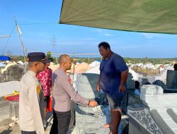 Kapolres Bangka Barat Cek Langsung Kegiatan Cheng Beng, Pastikan Berjalan Aman dan Lancar