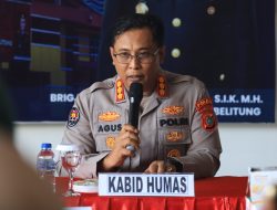 Polda Babel Buru Tahanan Polres Bangka Yang Melarikan Diri, 2 Tahanan Berhasil Diamankan