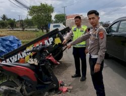 Tabrakan Pick Up vs Motor di Gadingrejo, Dua Tewas Satu Kritis