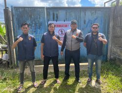 Polres Bangka Barat Pasang Spanduk Himbauan Kamtibmas di PT Timah Nusantara, Edukasi Warga Cegah Pelanggaran Hukum