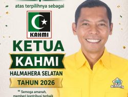 Muhammad Fakri Ucapkan Selamat atas Terpilihnya Rustam Ode Nuru sebagai Ketua KAHMI Halmahera Selatan