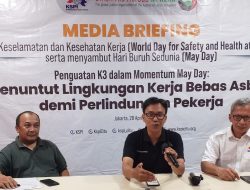 SIARAN PERS KSPI Peringatan Hari K3 Sedunia dan Menjelang May Day 2026: Hentikan Bahaya Asbes, Perkuat Perlindungan Pekerja