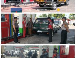 Polres Pamekasan Intensifkan Patroli Objek Vital, Pastikan Stok BBM Aman dan Kondusif