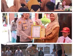 Peringati Hardiknas 2026, Kapolres Pasaman Barat Gelar Penanaman Pohon di Lingkungan SD Negeri 16 Pasaman