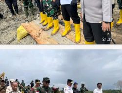 Kapolres Buru Dampingi Peninjauan Gunung Botak, Pastikan Keamanan dan Stabilitas Wilayah
