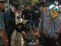 Polsek Pademangan Gelar Patroli KRYD dan Razia Stasioner, Antisipasi Tawuran hingga Kejahatan Jalanan