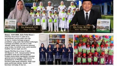Membumikan Al-Qur’an Melalui Program Nyata, PAUDQu Nurul Iman Fi Qalbi Siapkan Generasi Cerdas Berkarakter Qur’ani