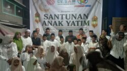 CV SAM Lumajang Santuni Anak Yatim Di Momen Tahun baru Islam 1448 H