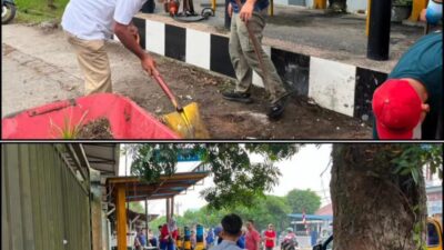 Pimpin Kegiatan ASRI Serentak di Lima Kecamatan Wali Kota Binjai Turun Langsung Ke Binjai Barat