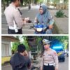 Himbauan Tertib Lalu Lintas Disampaikan Personel Satlantas Polres Langkat Dan Pengaturan Lalu Lintas Pagi