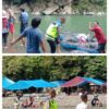 Patroli Humanis di Eko Wisata Tangkahan, Polsek Padang Tualang Imbau Pengunjung Utamakan Keselamatan