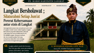 Langkat Bersholawat: Tradisi Rutin Setiap Jumat, Pererat Kebersamaan dan Persatuan Seluruh Etnis di Langkat